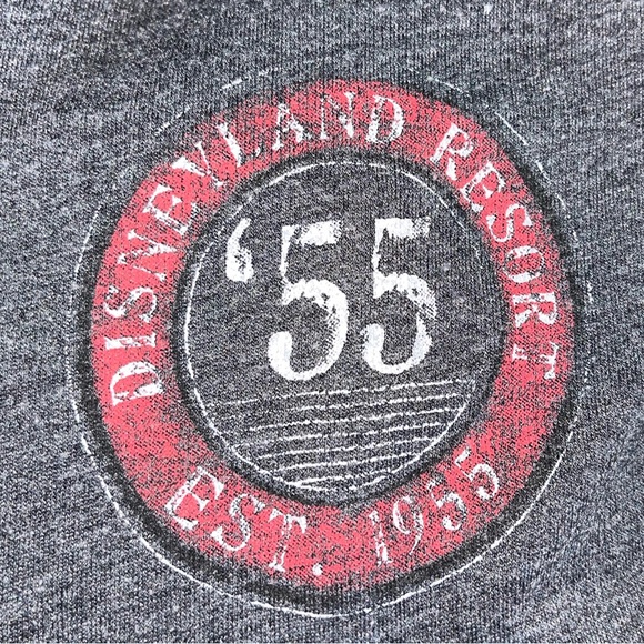 DISNEY LADIES MICKEY DISNEYLAND RESORT LONG SLEEVE HOODIE WITH POCKETS, SIZE XS - Picture 7 of 7